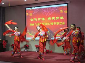 2017飞龙医疗春节联欢会开场舞