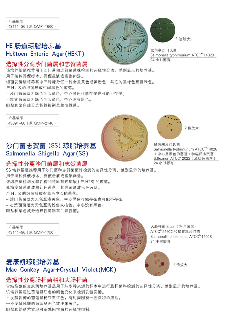 生物梅里埃常规成品培养基系列