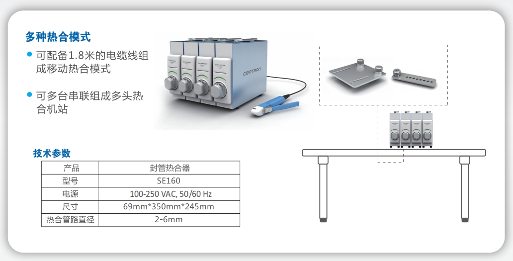 SE160韩国森通封管热合器